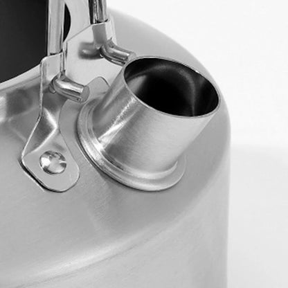 Outdoor Stove Kettle Stainless Steel Kettle Double Handle Stove Camping Tea Pot For Hiking Picnic Barbecue Portable Water Tankle