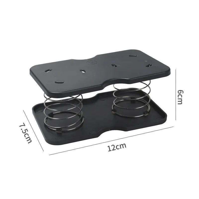 Tissue Box Tissue Dispenser Spring Automatic Lift Spring Loaded Tissue Box Office Home Kitchen Toilet Bracket Kitchen Organizer