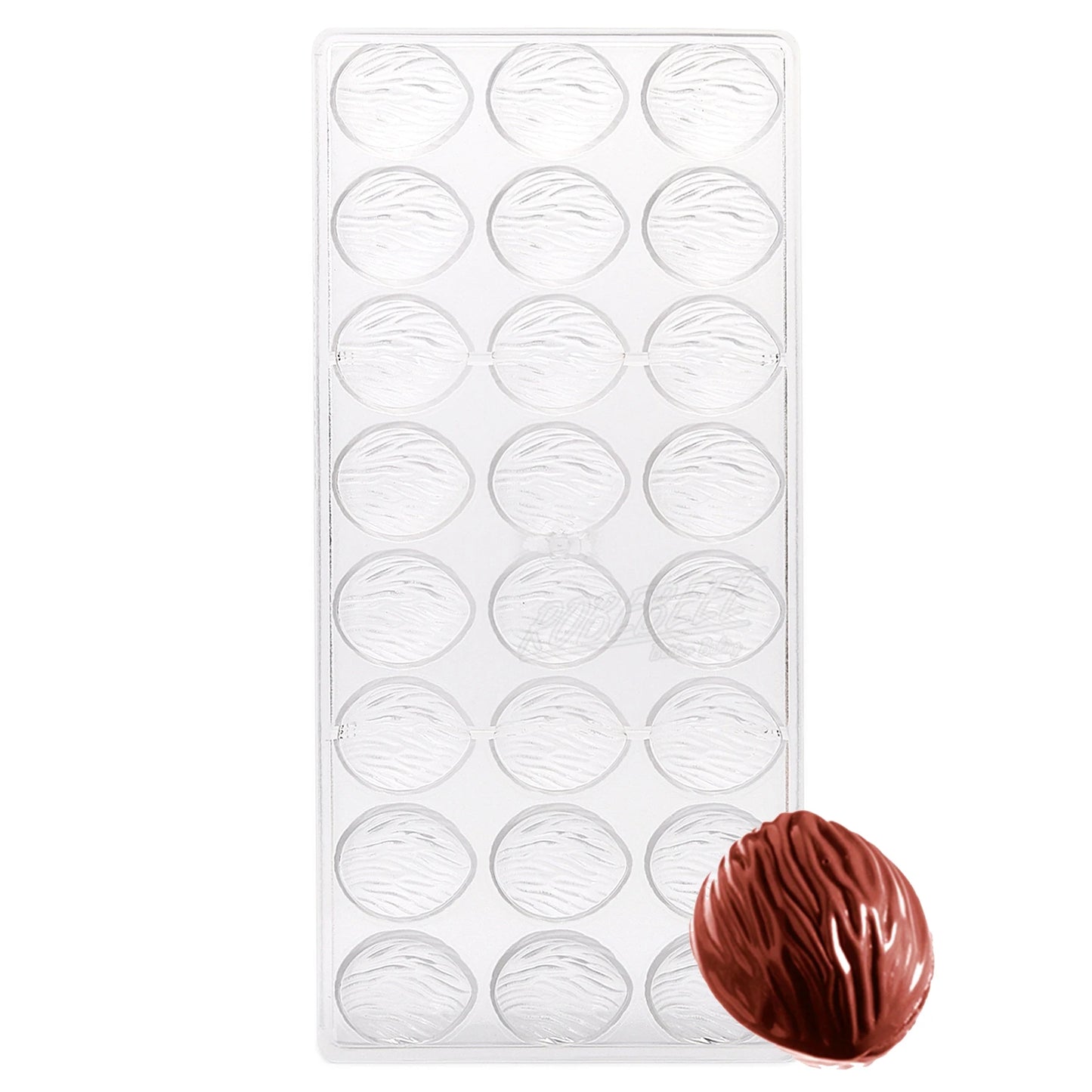3 Design Almond Walnut Peach Fruit Nut Shape Chocolate Mold Candy Making Tools Ice Cube Molds Sugarcraft Molding DIY Cozinha