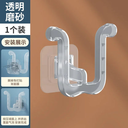 Slippers Rack No Punching Bathroom Simple Slipper Hook Toilet Drainage Rack Wall Mounted Bedroom Neat Storage Shoe Drying Rack