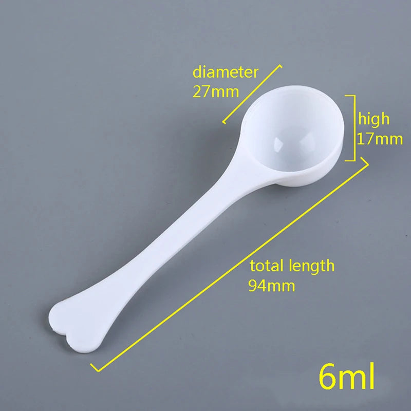 10Pcs 1g 3g 5g 10g Measuring Plastic Scoop Measuring Spoons Milk Powder Spoons