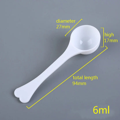 10Pcs 1g 3g 5g 10g Measuring Plastic Scoop Measuring Spoons Milk Powder Spoons