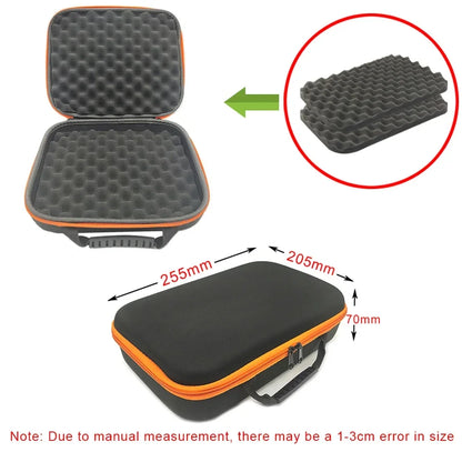 Watch Carry Case Shockproof Box Watch Storage Bags Organizer Protective Canvas EVA Hard Shell Zipper Tool Case