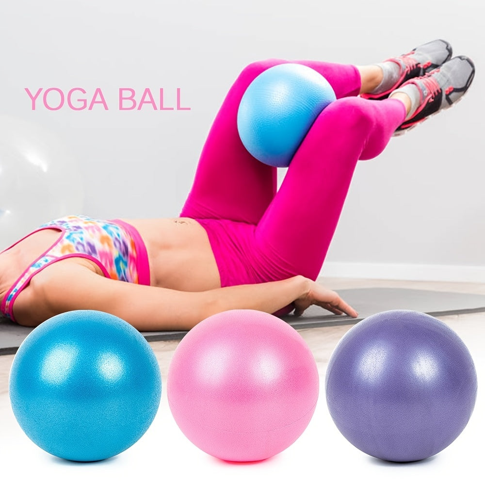 1pc 9.84-Inch Mini Yoga Ball for Shaping, Pilates Ball for Glutes, Home Fitness Balance Ball